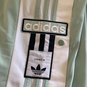 Adidas turquoise tear away pants